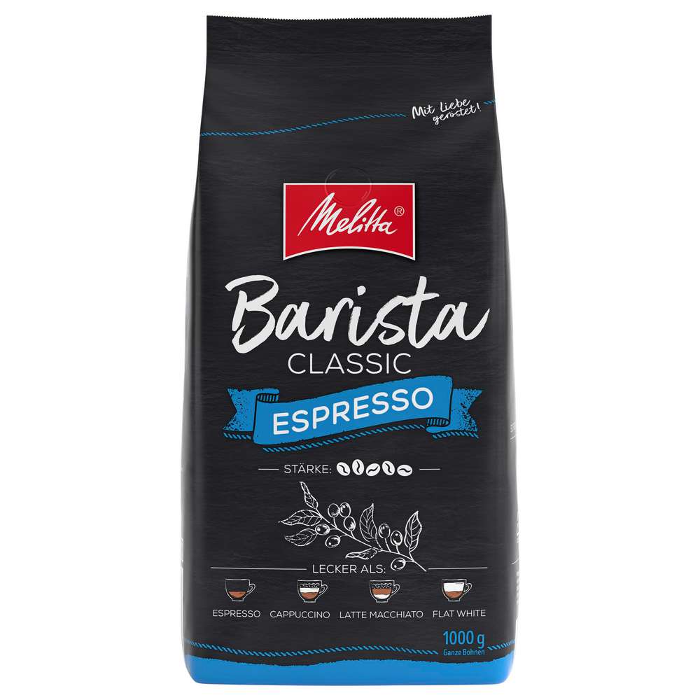 Produktabbildung Melitta Espresso Barista, ganze Bohne