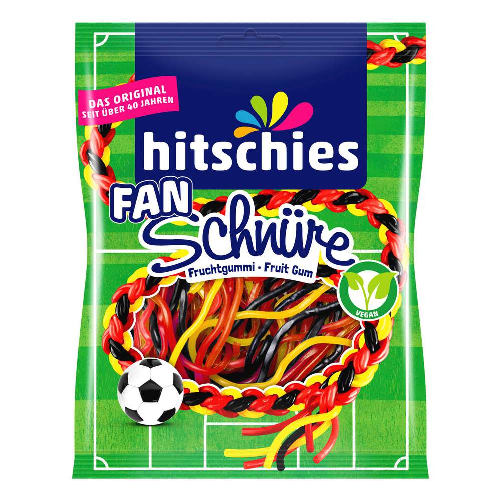 Produktabbildung hitschies Fruchtgummi Fan Schnüre