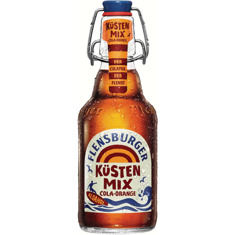 Produktabbildung Flensburger Cola-Orangen Limonade