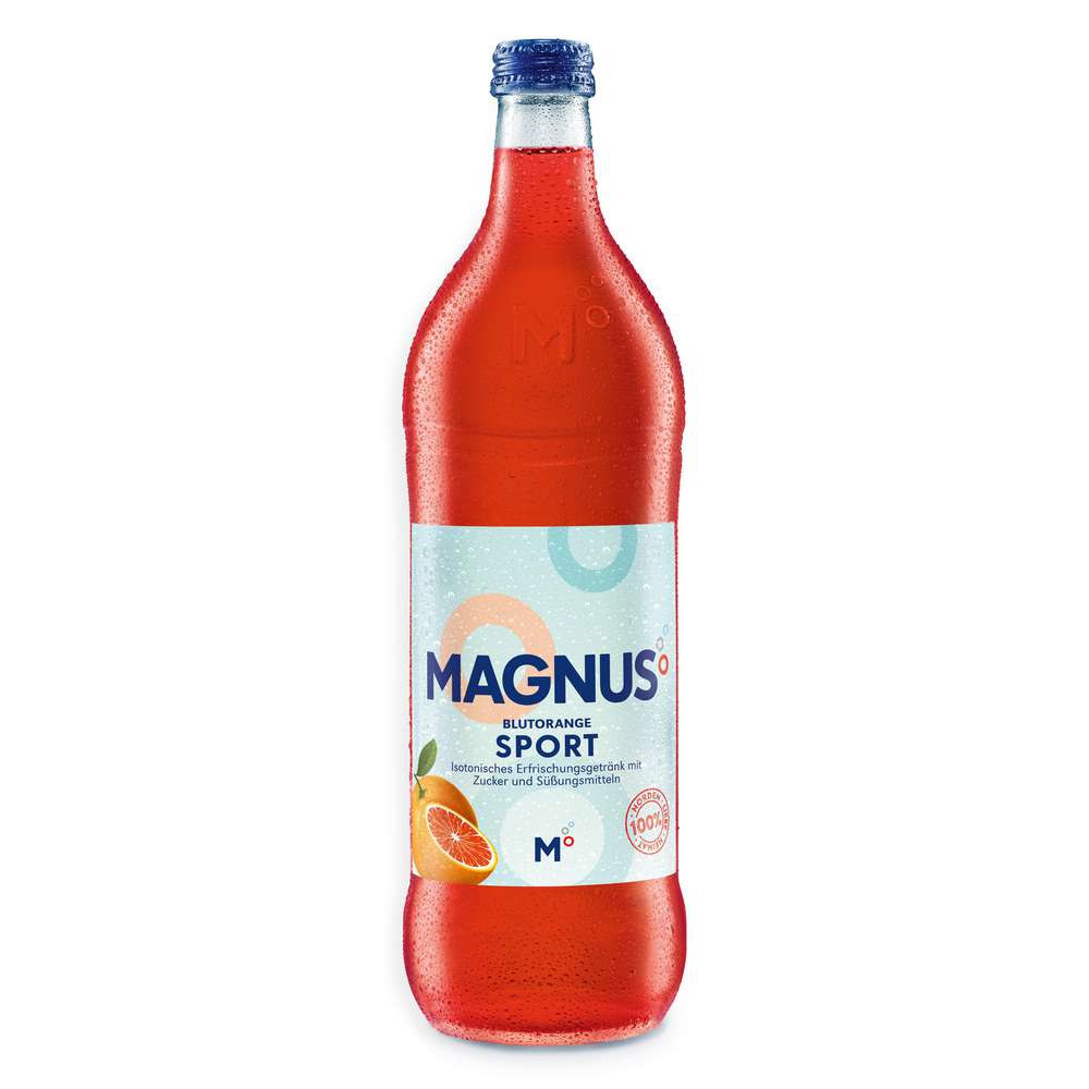 Produktabbildung Magnus Erfrischungsgetränk Blutorange Sport