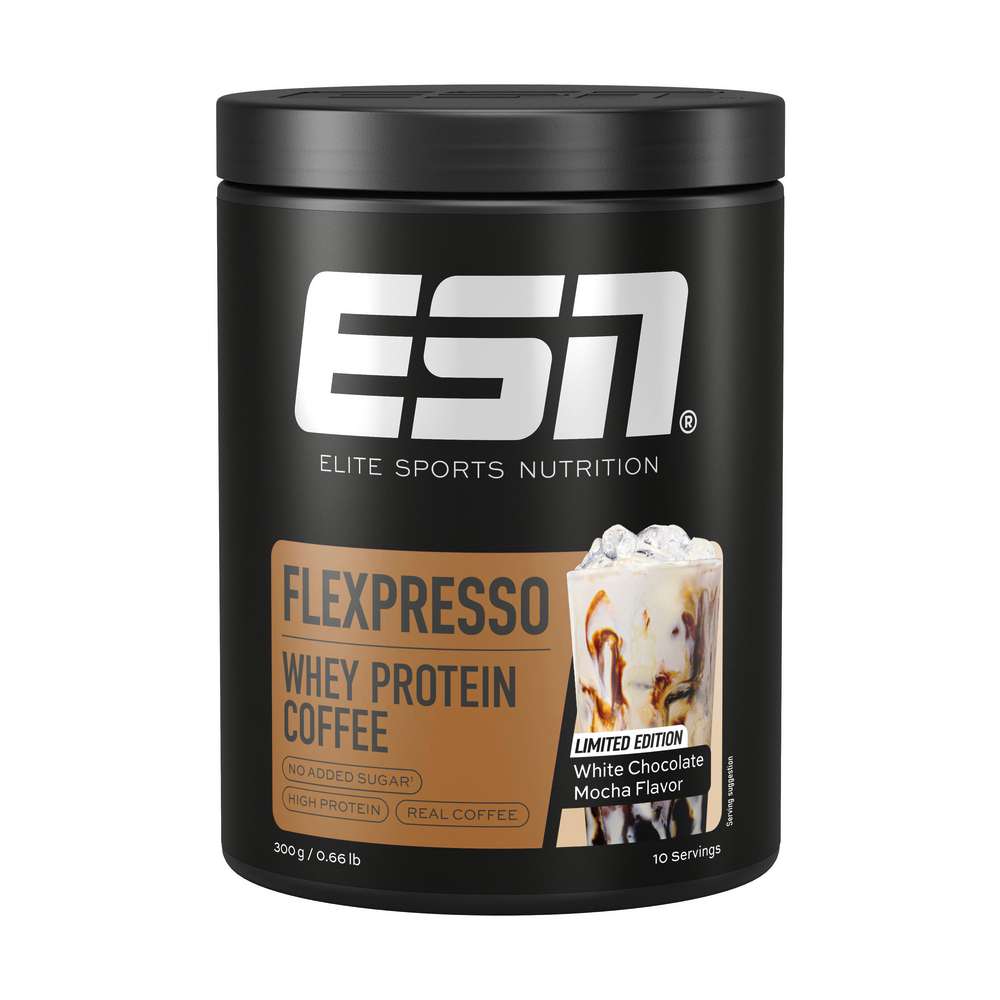 Produktabbildung ESN Whey Protein FLEXPRESSO White Chocolate Mocha