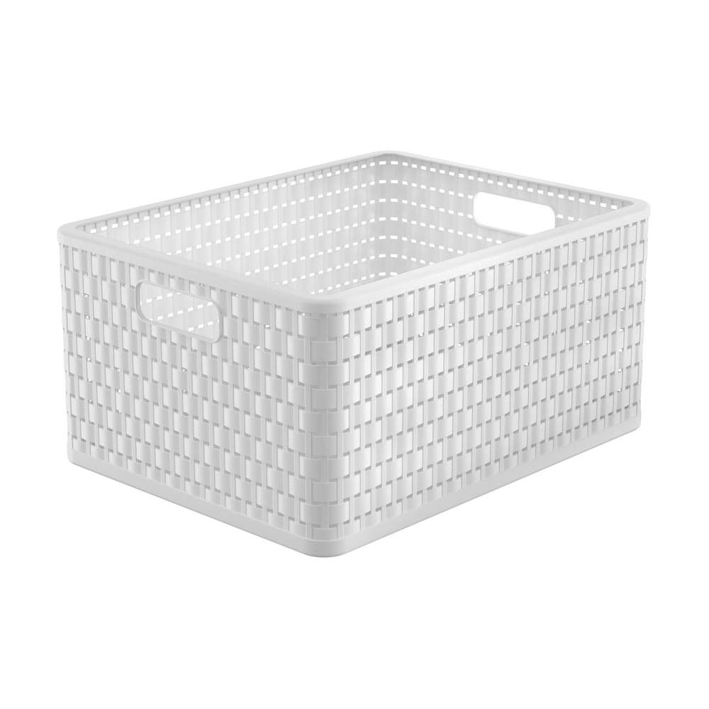 Produktabbildung Rotho Korb A4 plus, Country, 28l, Weiß