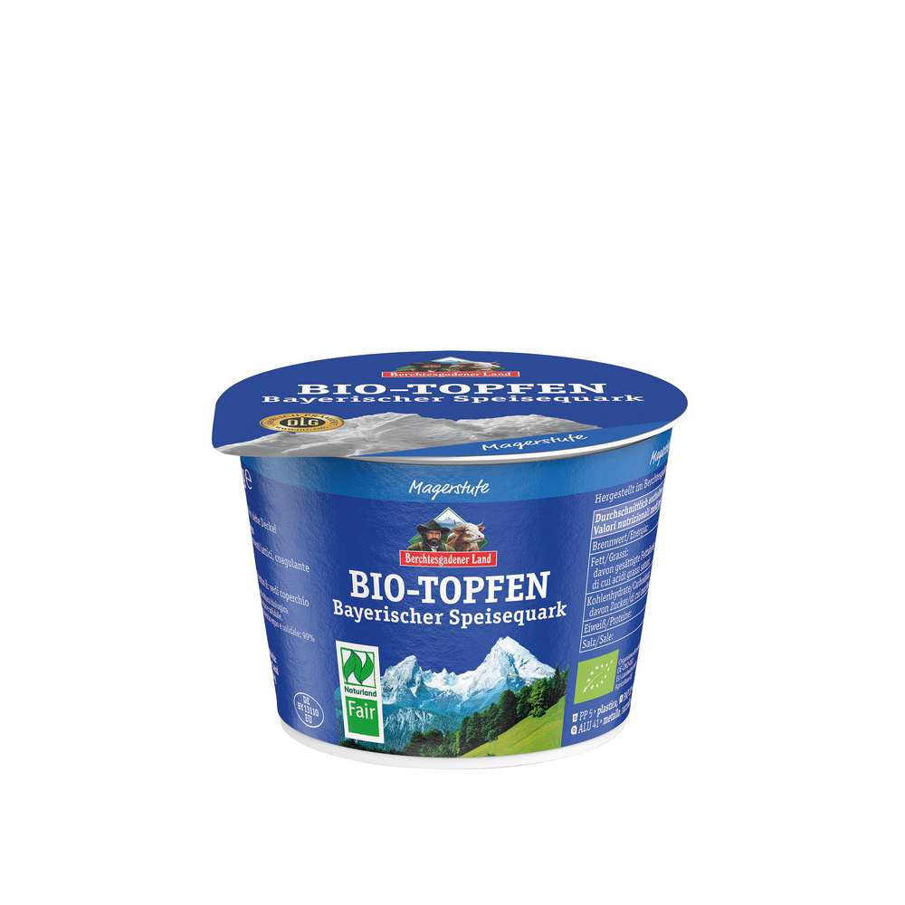 Produktabbildung Berchtesgadener Land Bio Quark Bayerischer Topfen