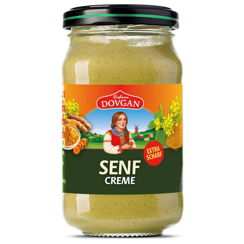 Produktabbildung Dovgan Senfcreme extra scharf