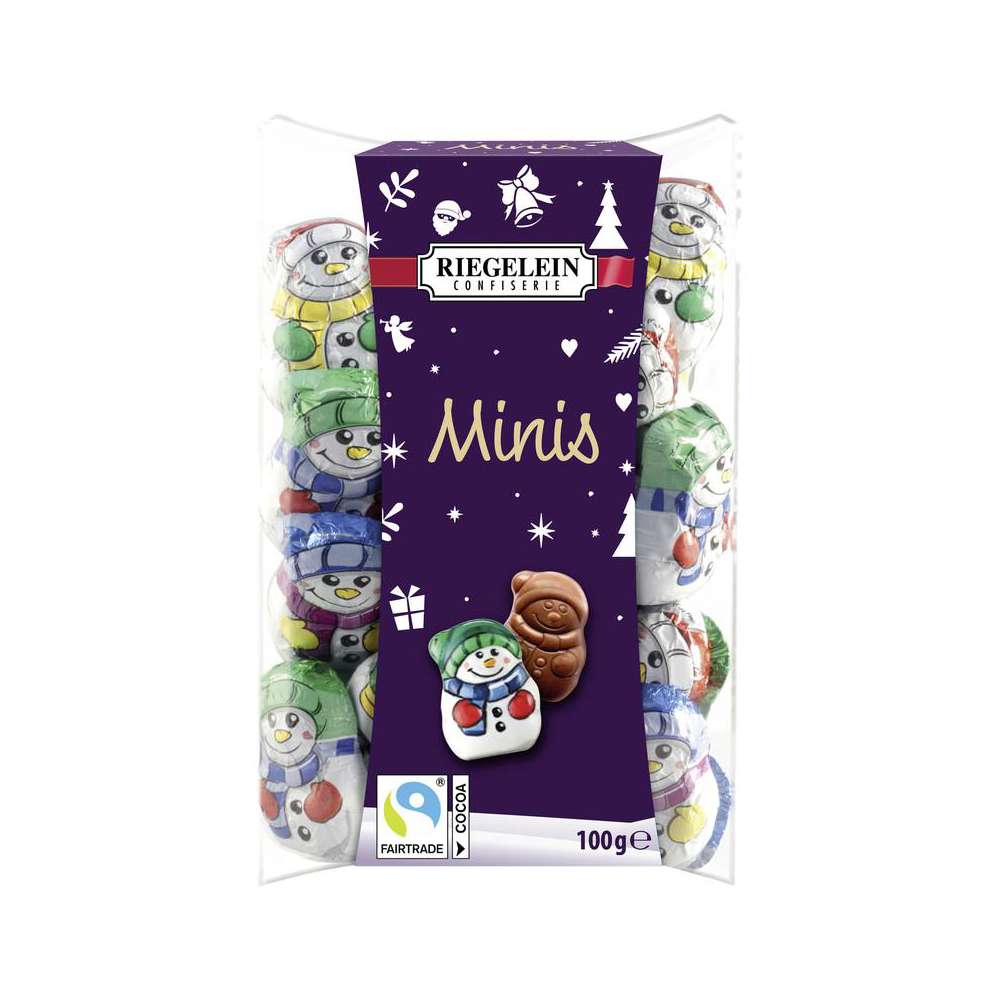 Produktabbildung Riegelein Mini Schoko-Schneemännchen