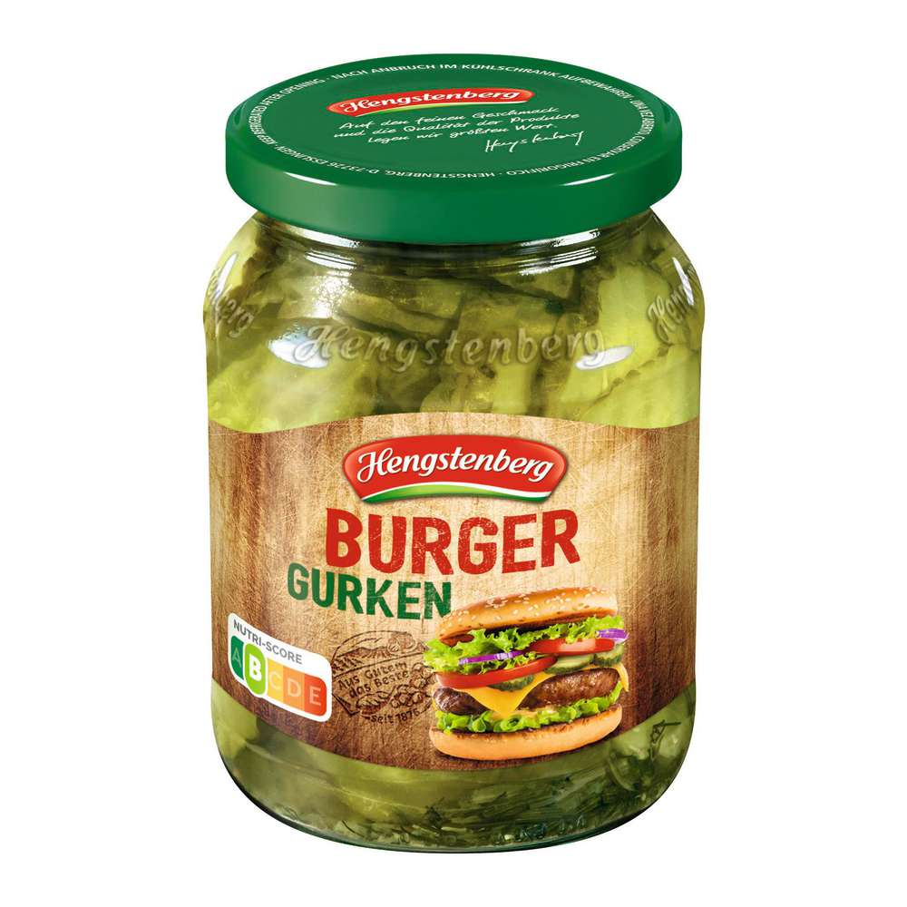 Produktabbildung Hengstenberg Burger-Gurken