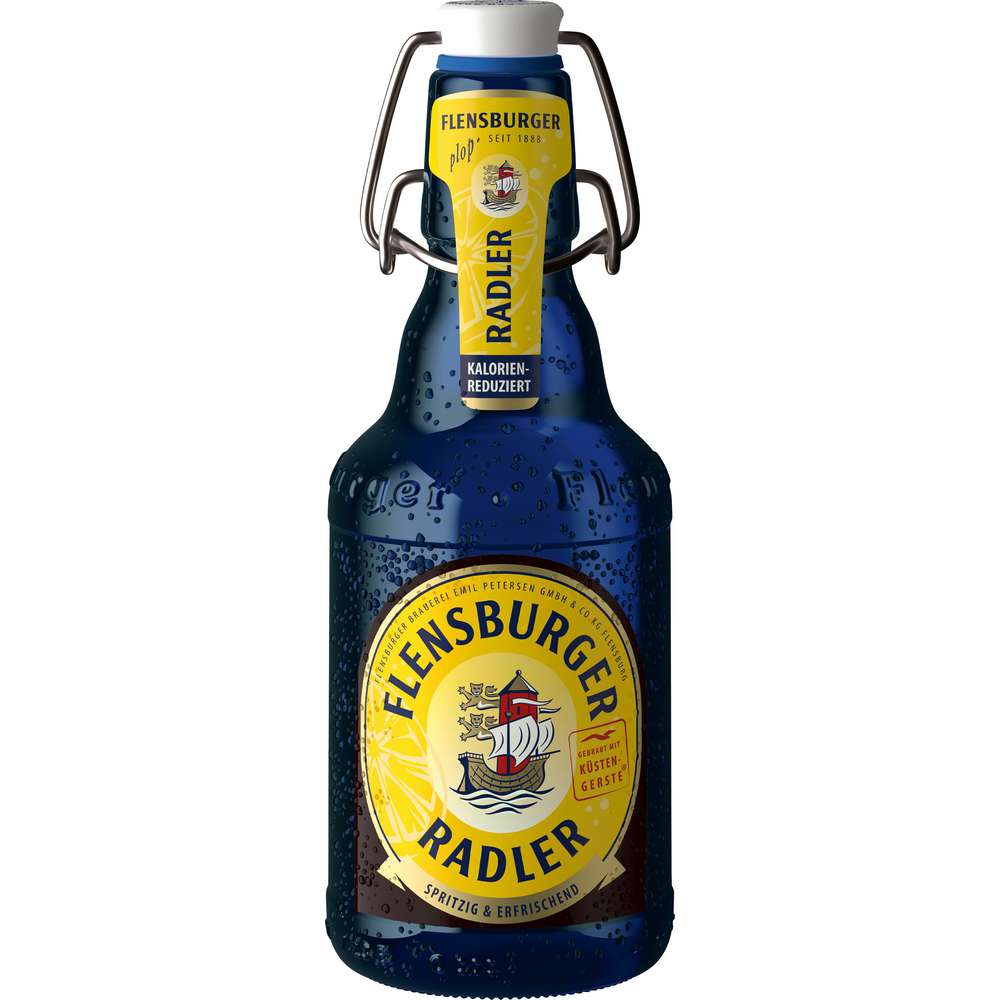 Produktabbildung Flensburger Biermischgetränk, Radler 2,4%