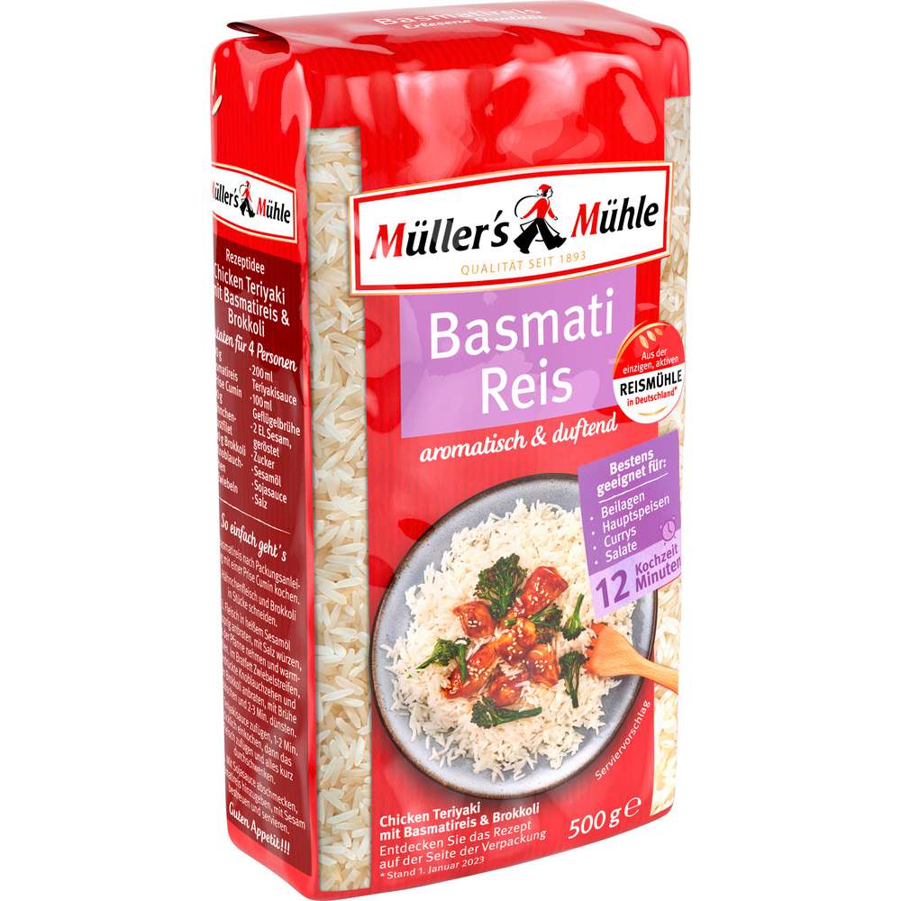 Produktabbildung Müller's Mühle Basmati Reis, lose