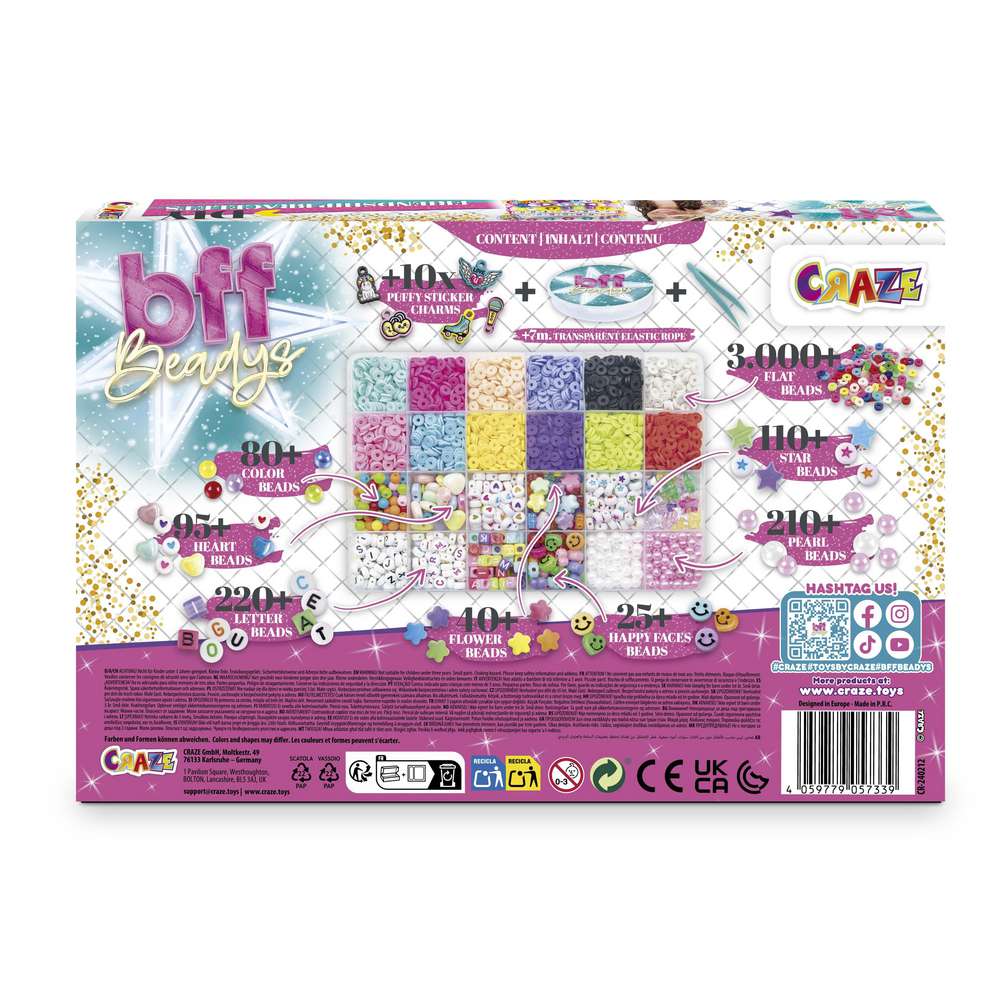 Produktabbildung Craze BFF Beads & Charms Mega Box