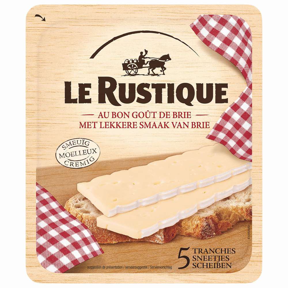 Produktabbildung Le Rustique Brie Scheiben