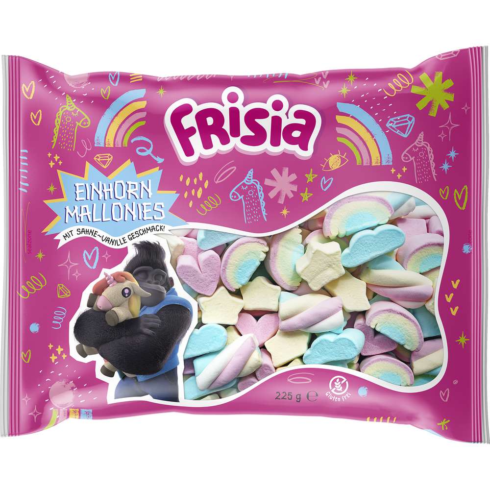 Produktabbildung frisia Einhorn Mallonies, Sahne-Vanille