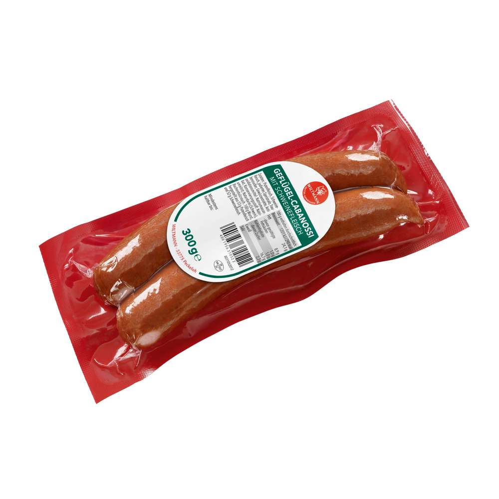 Produktabbildung Wiltmann Cabanossi, Geflügel