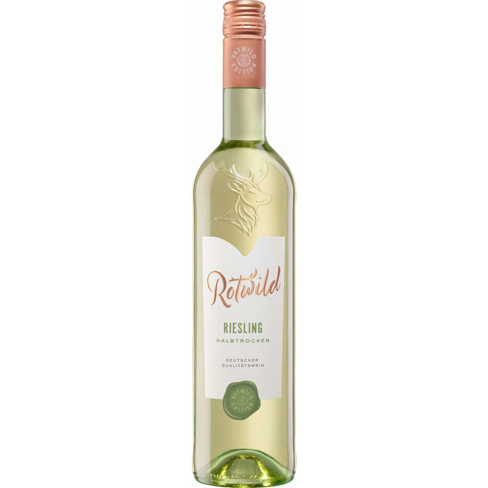 Produktabbildung Rotwild Riesling, halbtrocken, Weißwein