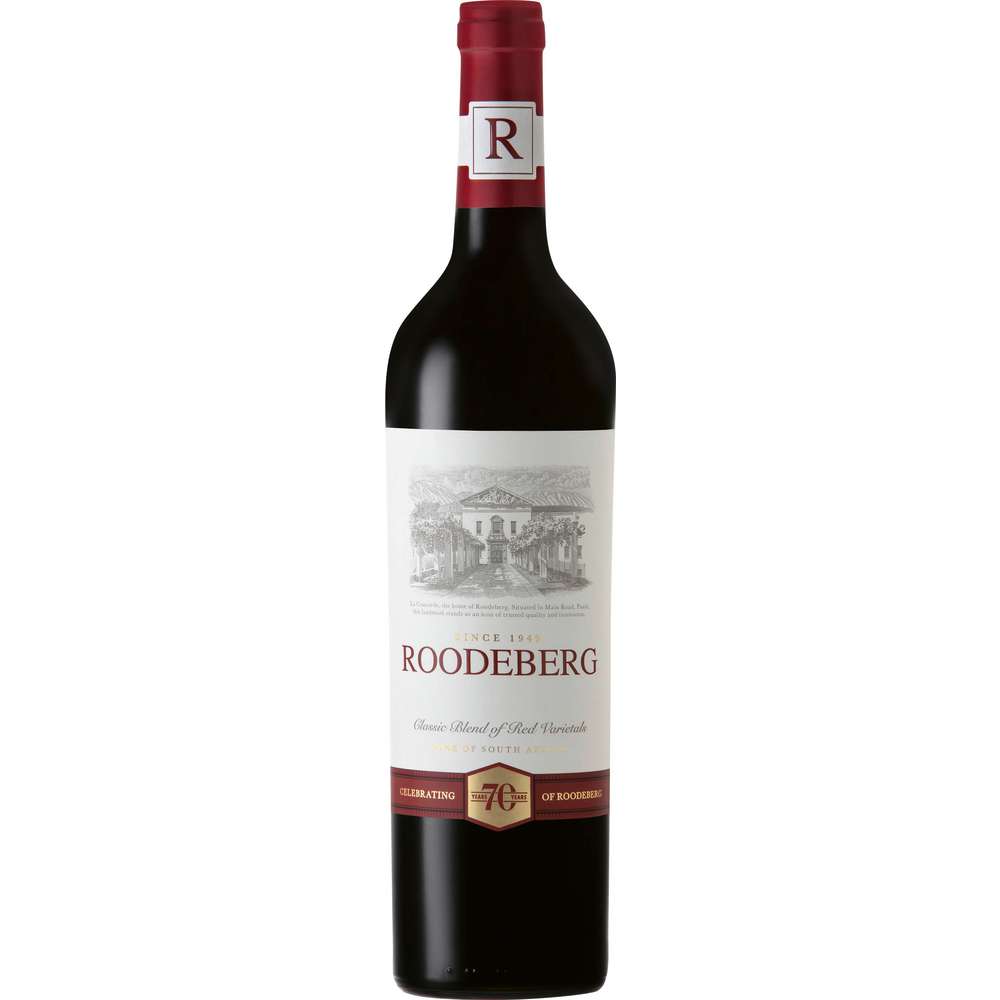 Produktabbildung KWV Weinkellerei Trockener Rotwein Roodeberg Western Cape, Rotwein