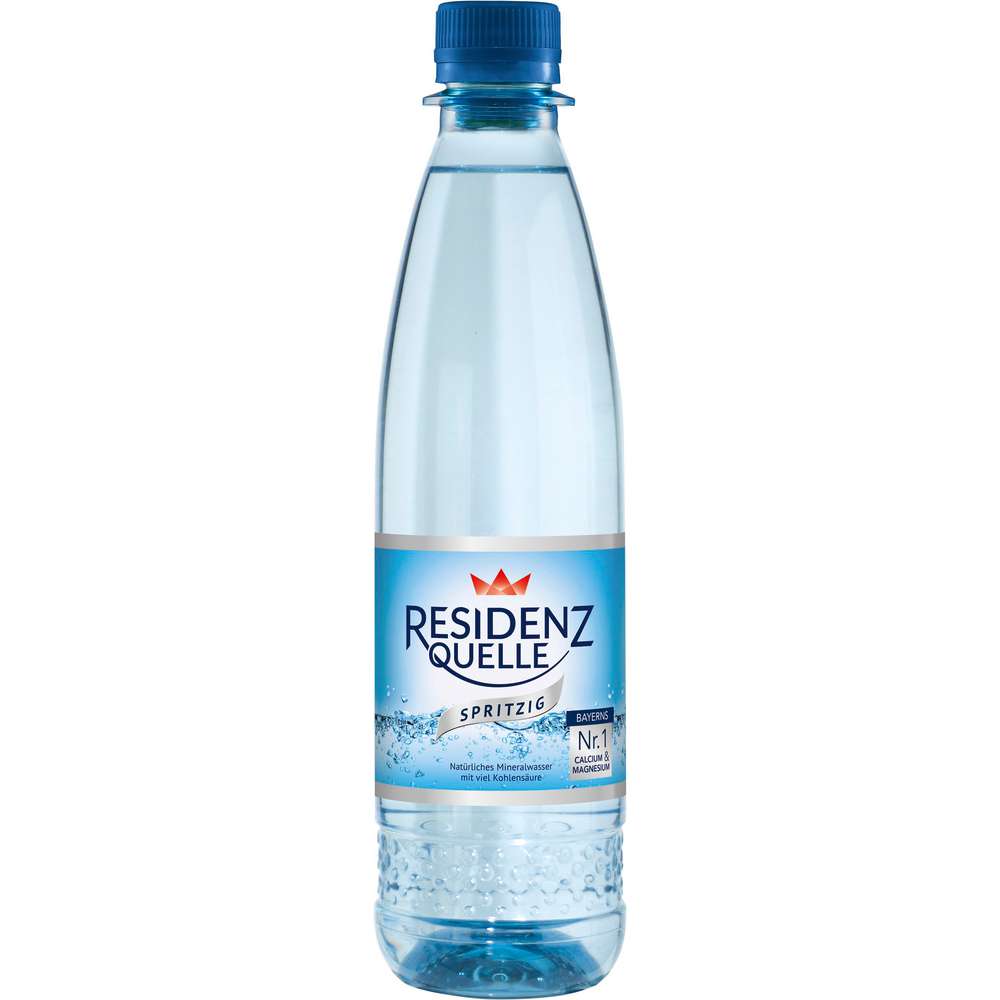 Produktabbildung Residenz Quelle Mineralwasser, Sprizig