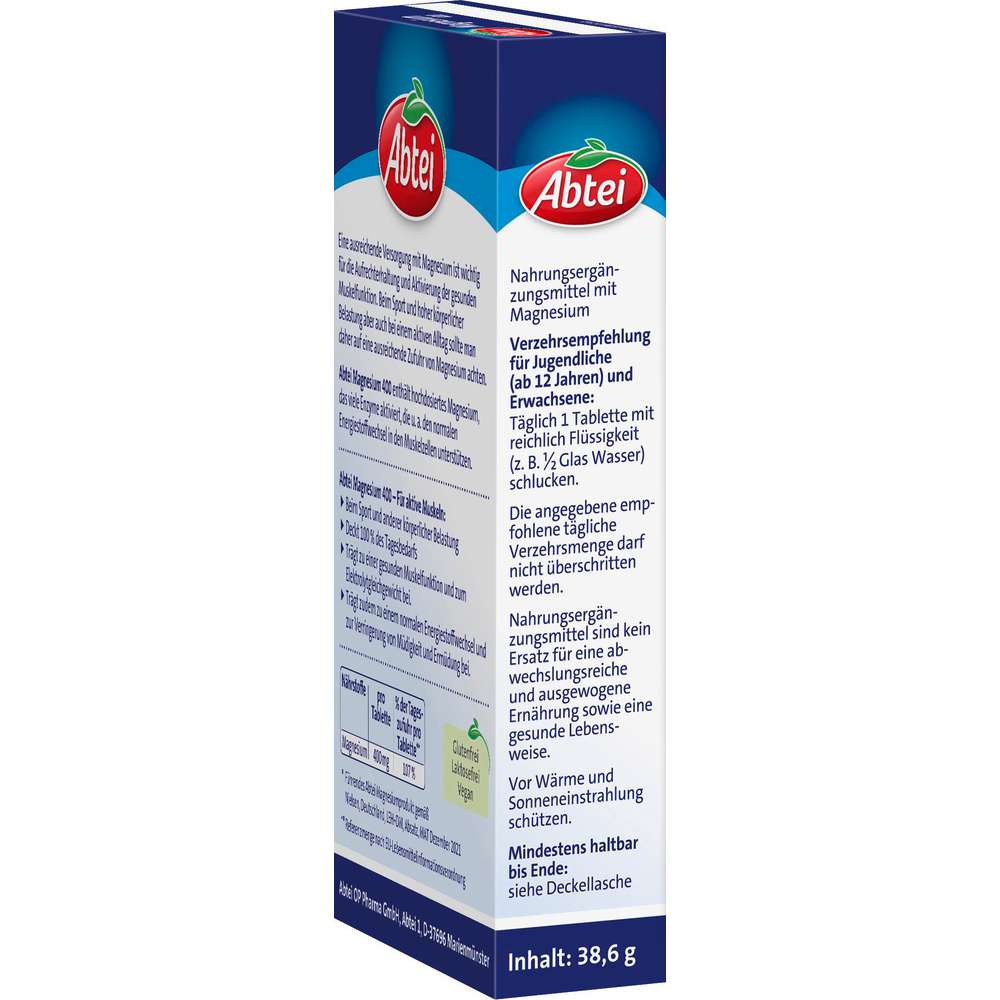 Produktabbildung Abtei Magnesium 400
