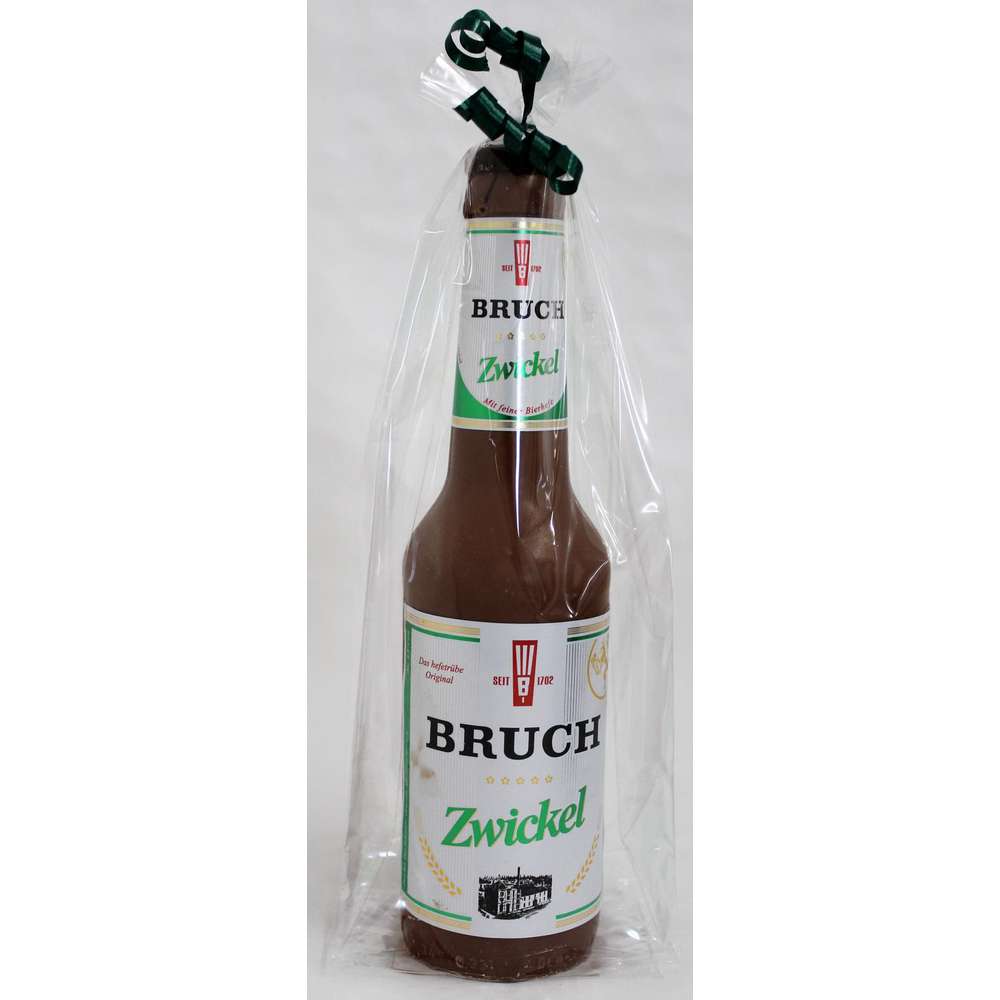 Produktabbildung Bliesgau-Schokolade Schoko Bierflasche 