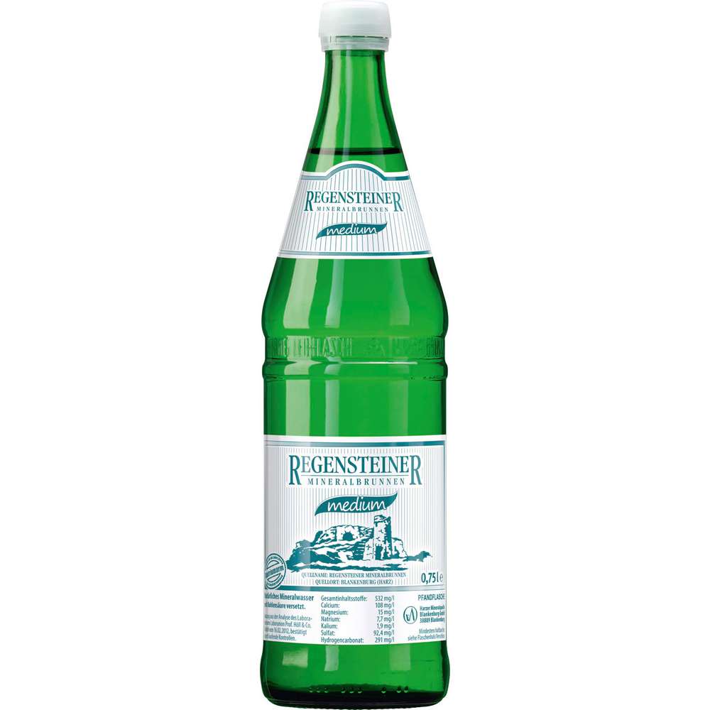 Produktabbildung Regensteiner Mineralwasser, Medium