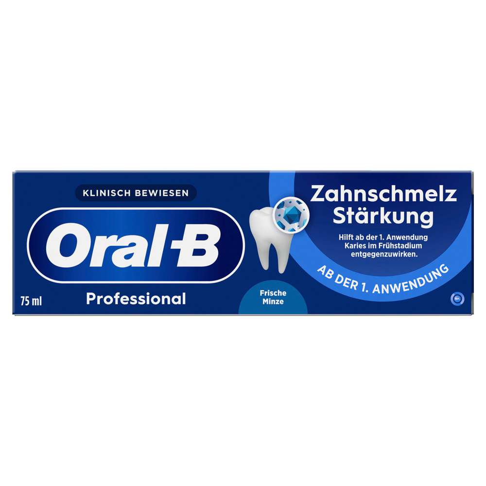 Produktabbildung Oral-B Zahncreme Zahnschmelzstärkung