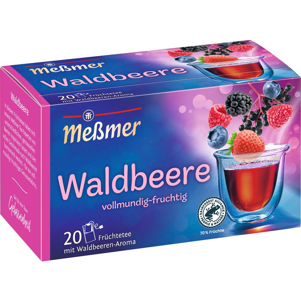 Produktabbildung Messmer Früchtetee, Waldbeere