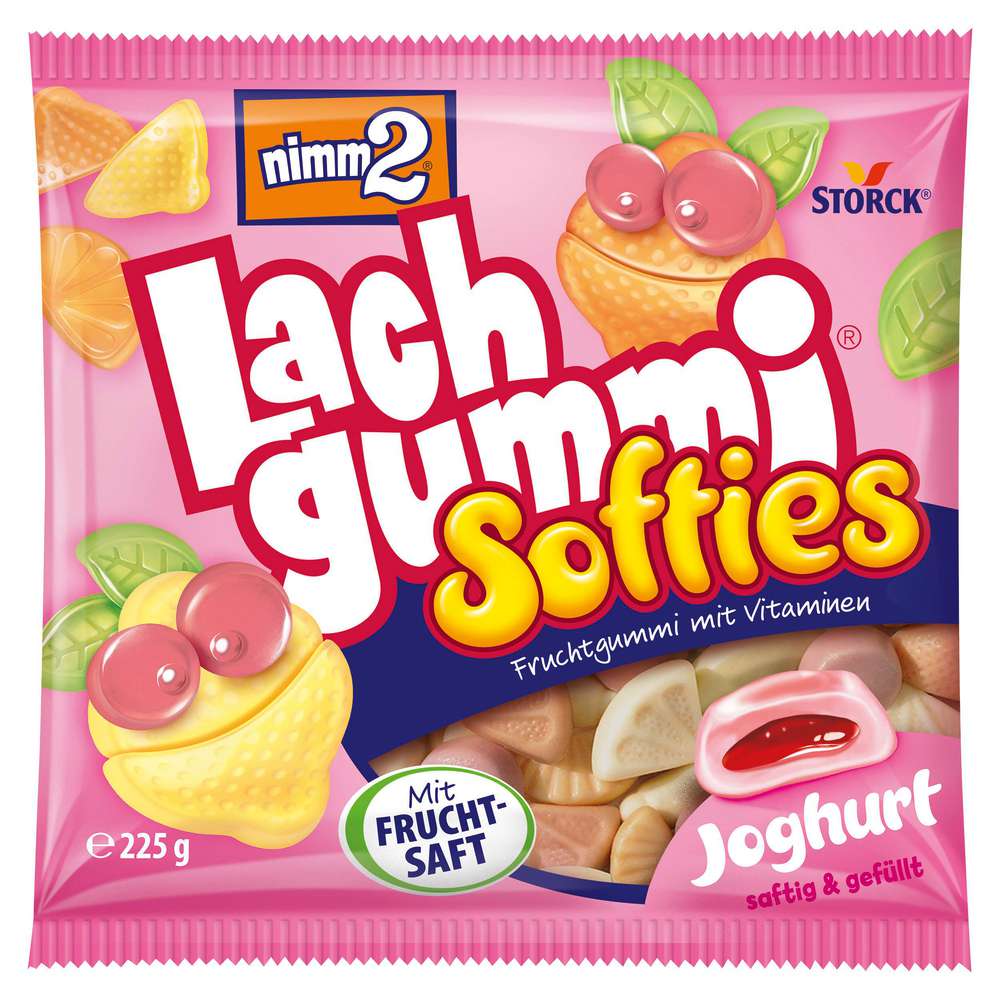 Produktabbildung Nimm2 Lachgummi Softies Joghurt