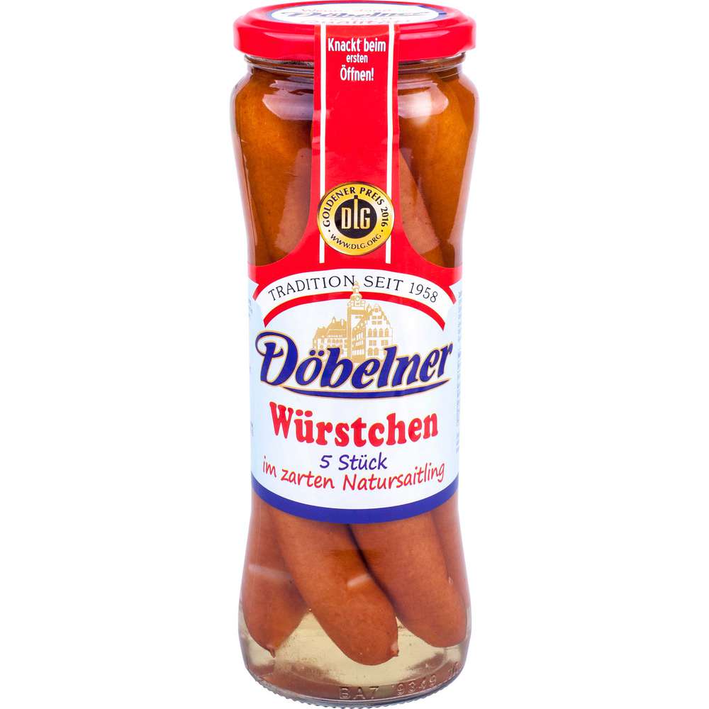 Produktabbildung Döbelner Würstchen im Naturdarm