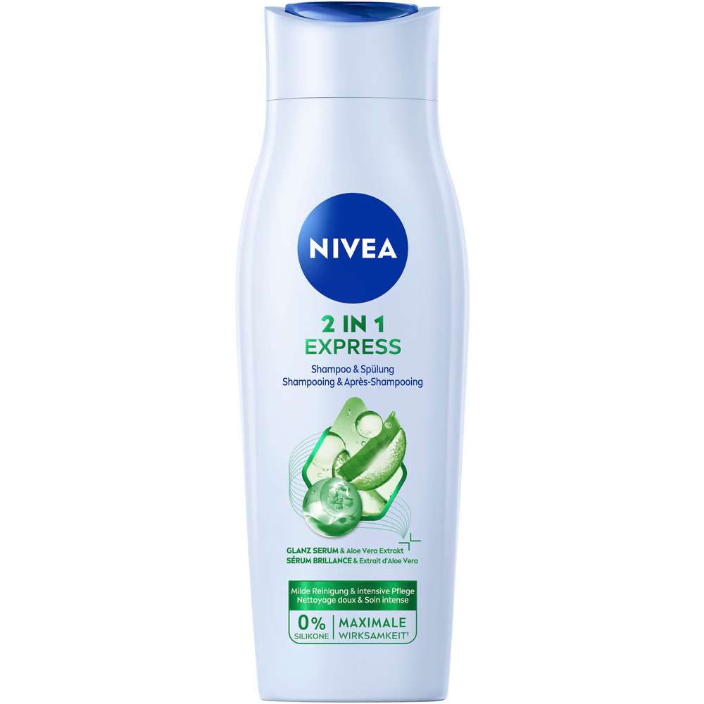 Produktabbildung Nivea Shampoo & Spülung, 2in1 Pflege Express