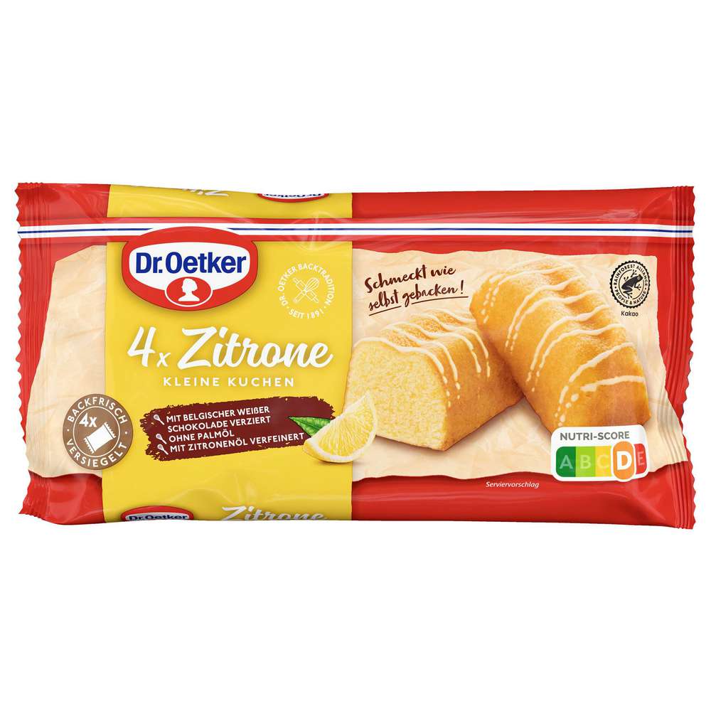 Produktabbildung Dr. Oetker Kleine Zitronenkuchen