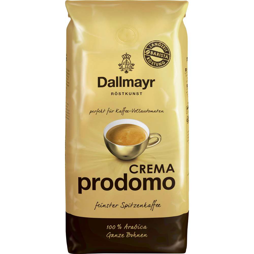 Produktabbildung Dallmayr Kaffee ganze Bohnen Crema prodomo