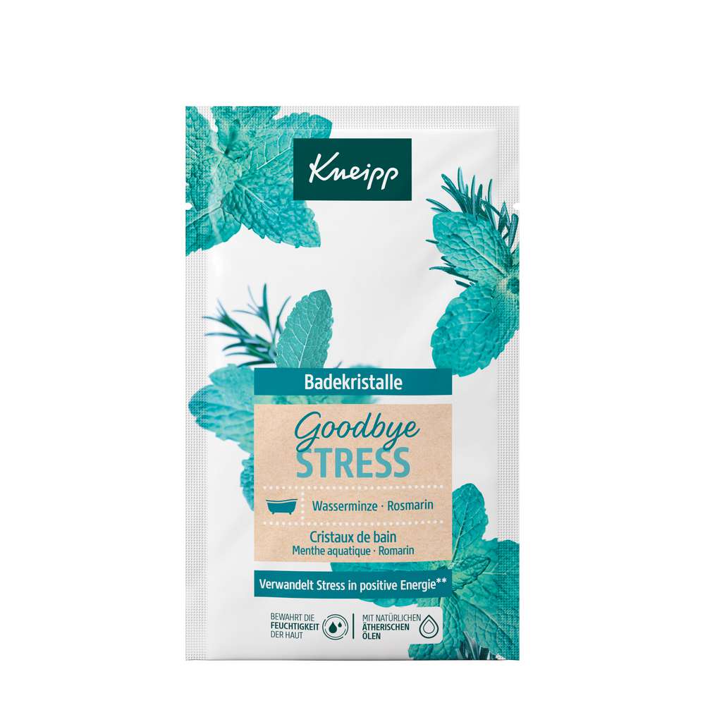 Produktabbildung Kneipp Badezusatz Goodbye Stress, Wasserminze/Rosmarin