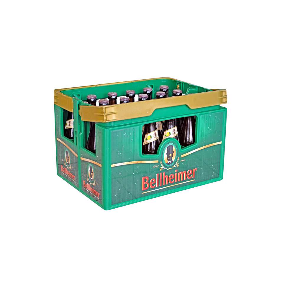Produktabbildung Bellheimer Biermischgetränk, Naturradler 2,4% (24x 0,330 Liter)