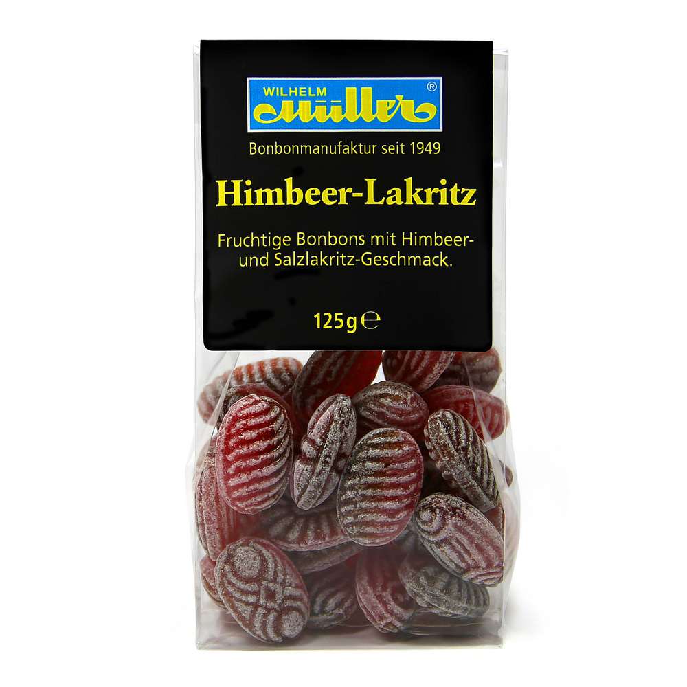 Produktabbildung Wilhelm Müller Himbeer-Lakritz Bonbons