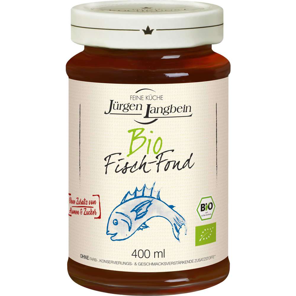 Produktabbildung Jürgen Langbein Bio Fond Fisch