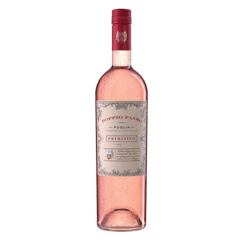 Produktabbildung Casa Vinicola Botter Doppio Passo Rosato Primitivo, Roséwein