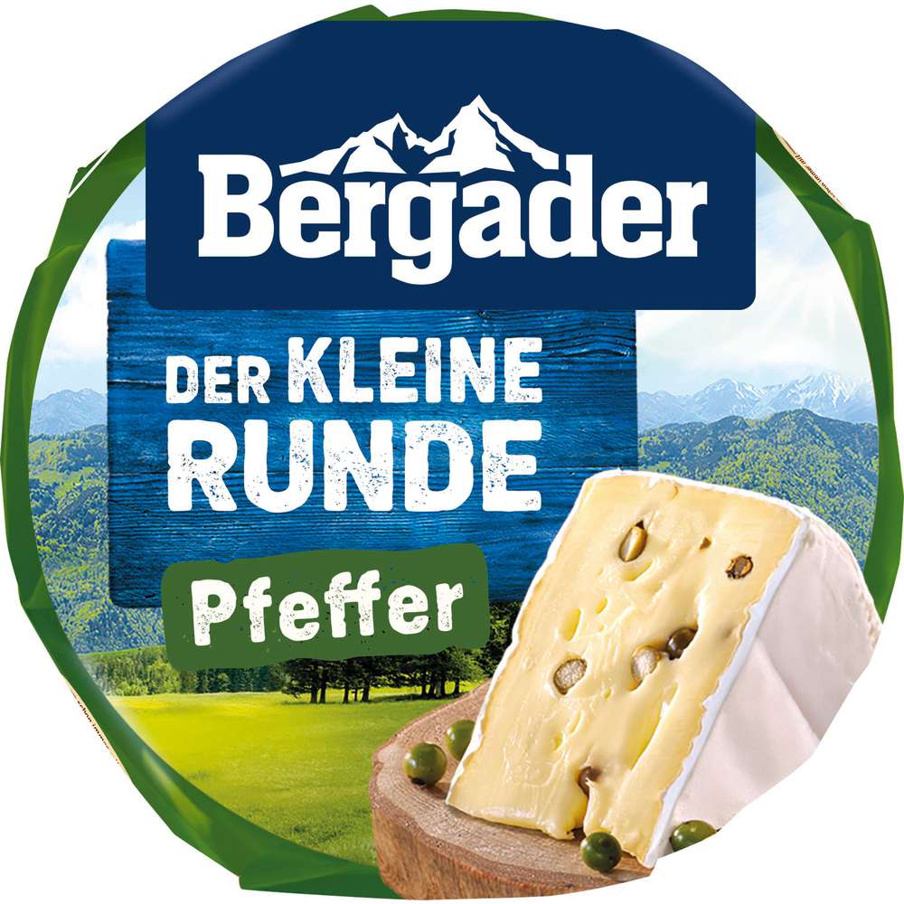 Produktabbildung Bergader Weichkäse Almzeit Pfeffer