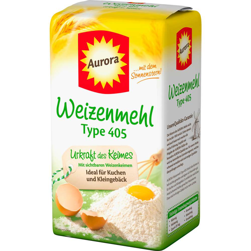 Produktabbildung Aurora Weizenmehl Typ 405 Urkraft