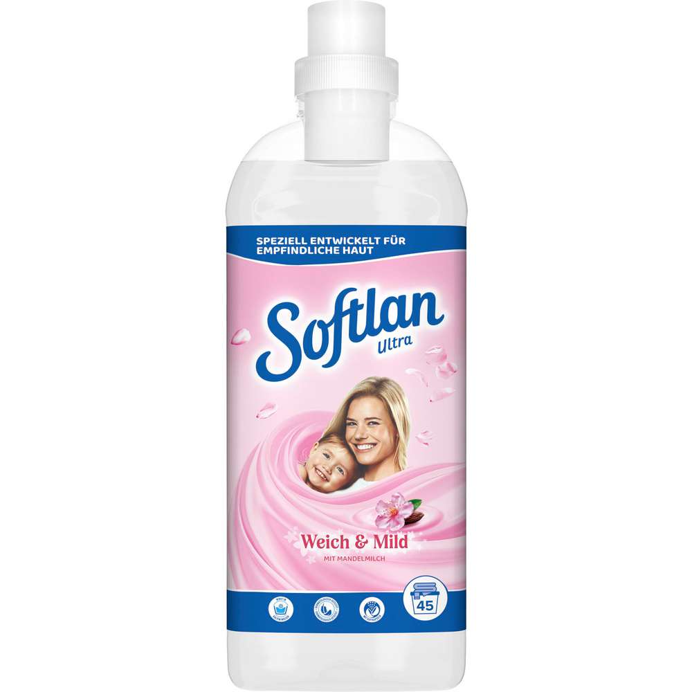 Produktabbildung Softlan Weichspüler, Weich & mild Mandelmilch