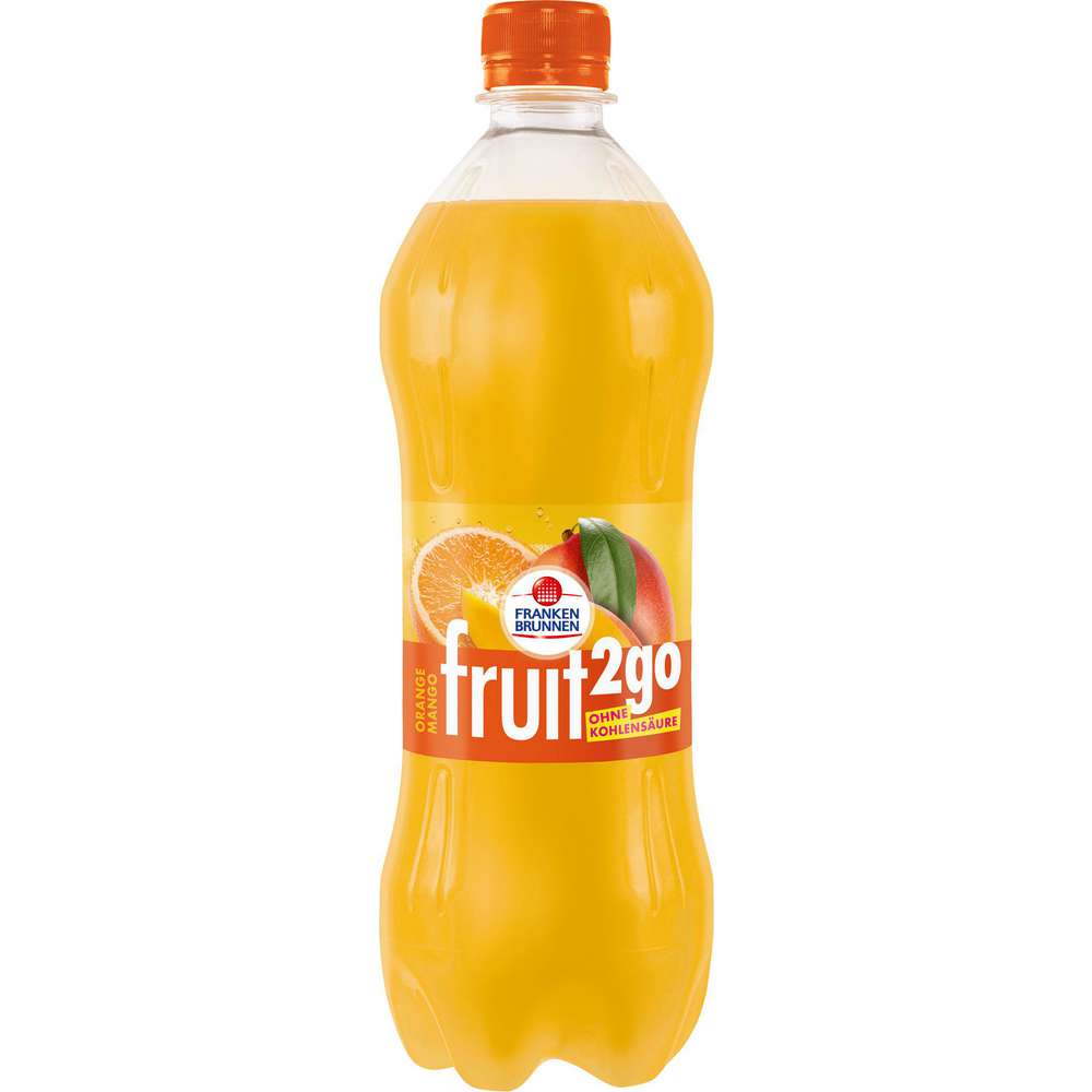 Produktabbildung Franken Brunnen Erfrischungsgetränk Fruit2go, Orange-Mango