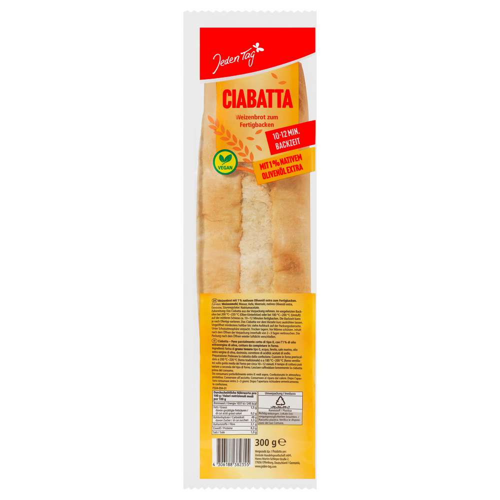Produktabbildung Jeden Tag Ciabatta 