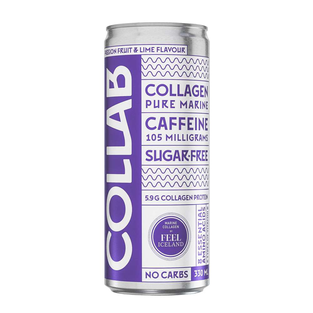 Produktabbildung COLLAB Energy Drink Passionsfrucht/Limette, zuckerfrei