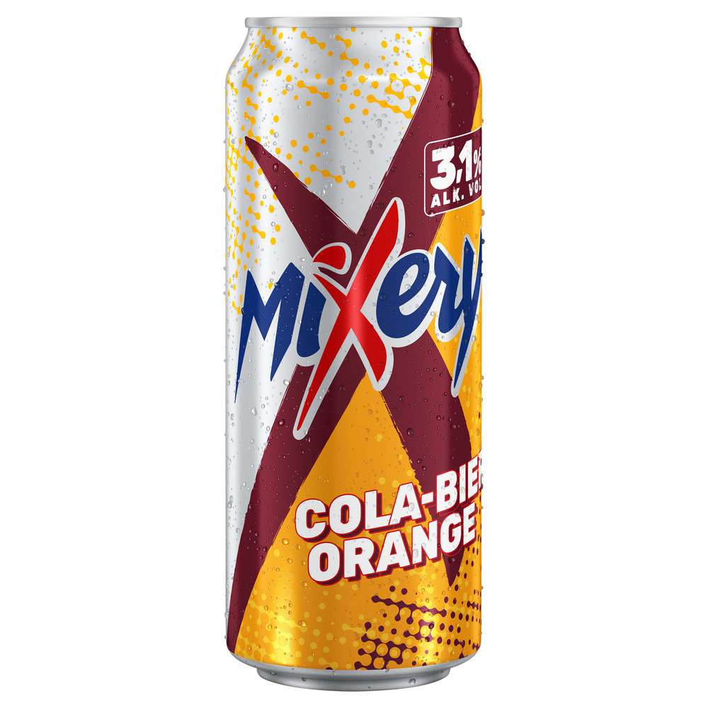 Produktabbildung Mixery Biermischgetränk Cola-Orange 3,1%