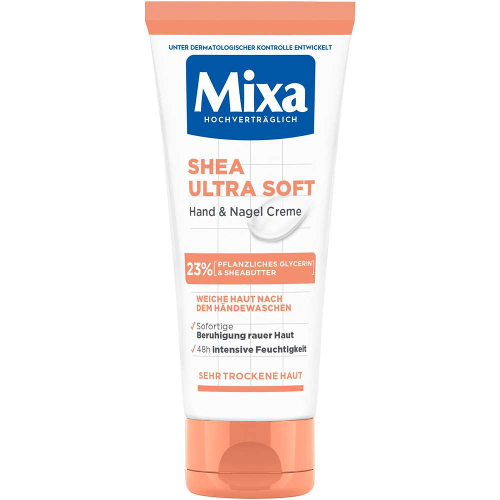 Produktabbildung Mixa Hand & Nagel Creme Shea Ultra Soft