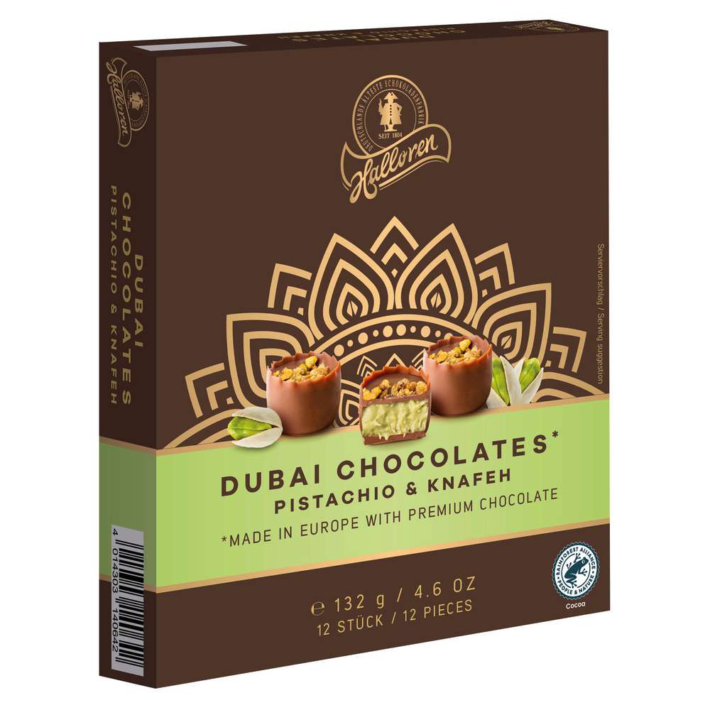 Produktabbildung Halloren Pralinen Dubai Schokolade