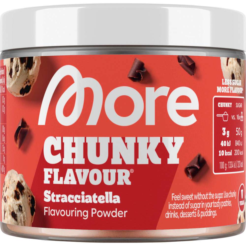 Produktabbildung More Nutrition Chunky Flavour, Stracciatella