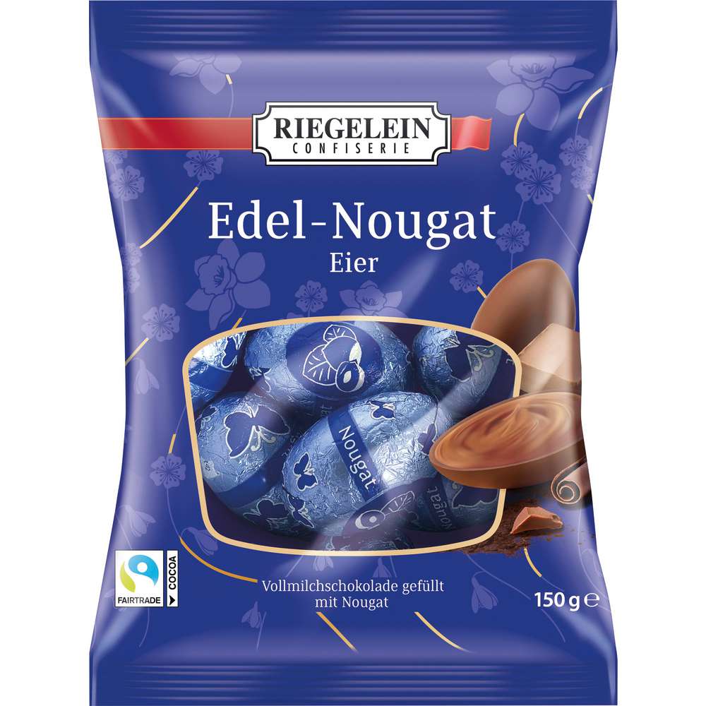 Produktabbildung Riegelein Edel-Nougat Eier