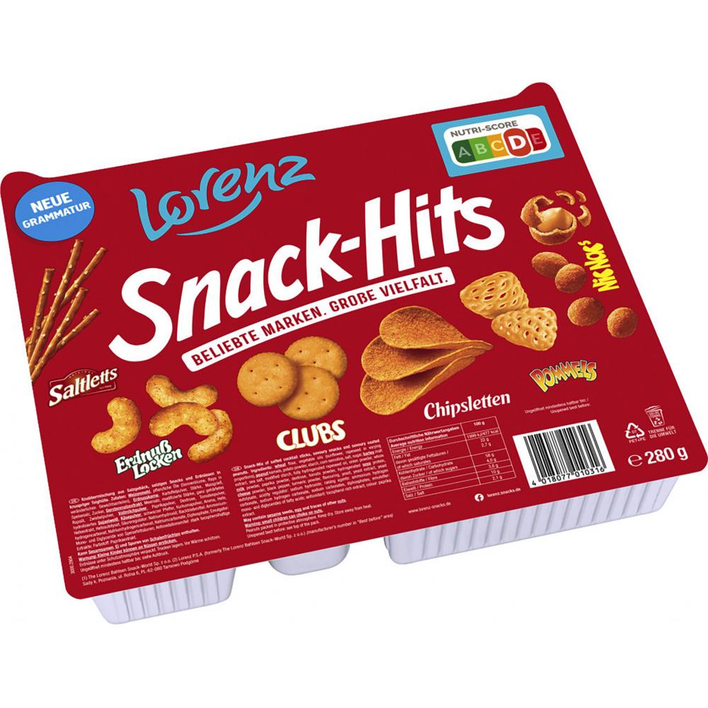 Produktabbildung keine Marke Lorenz Snack-Hits, 280 g