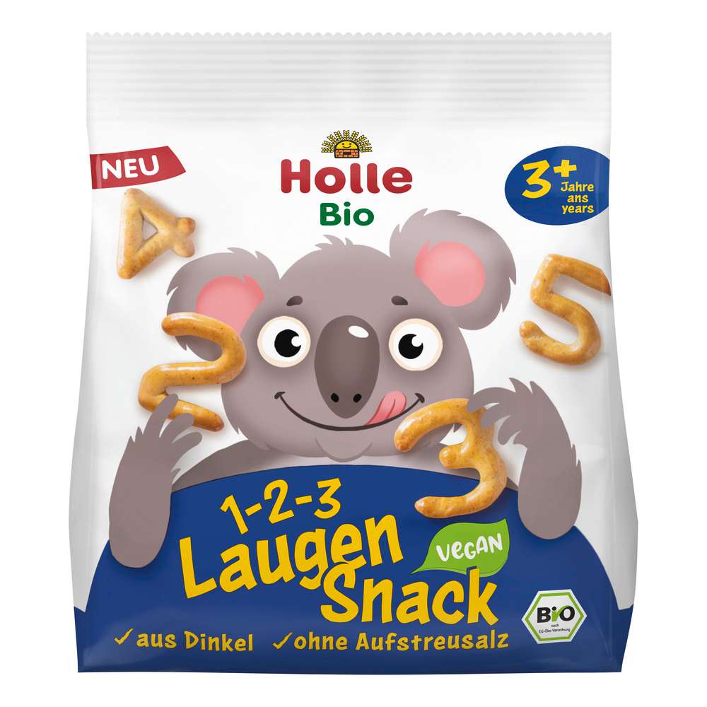 Produktabbildung Holle Bio 1-2-3 Laugen Snack 