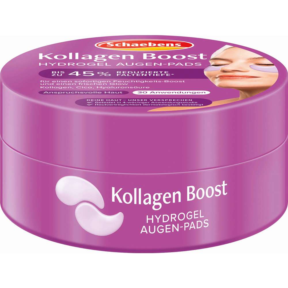 Produktabbildung Schaebens Kollagen Boost Hydrogel Augenpads