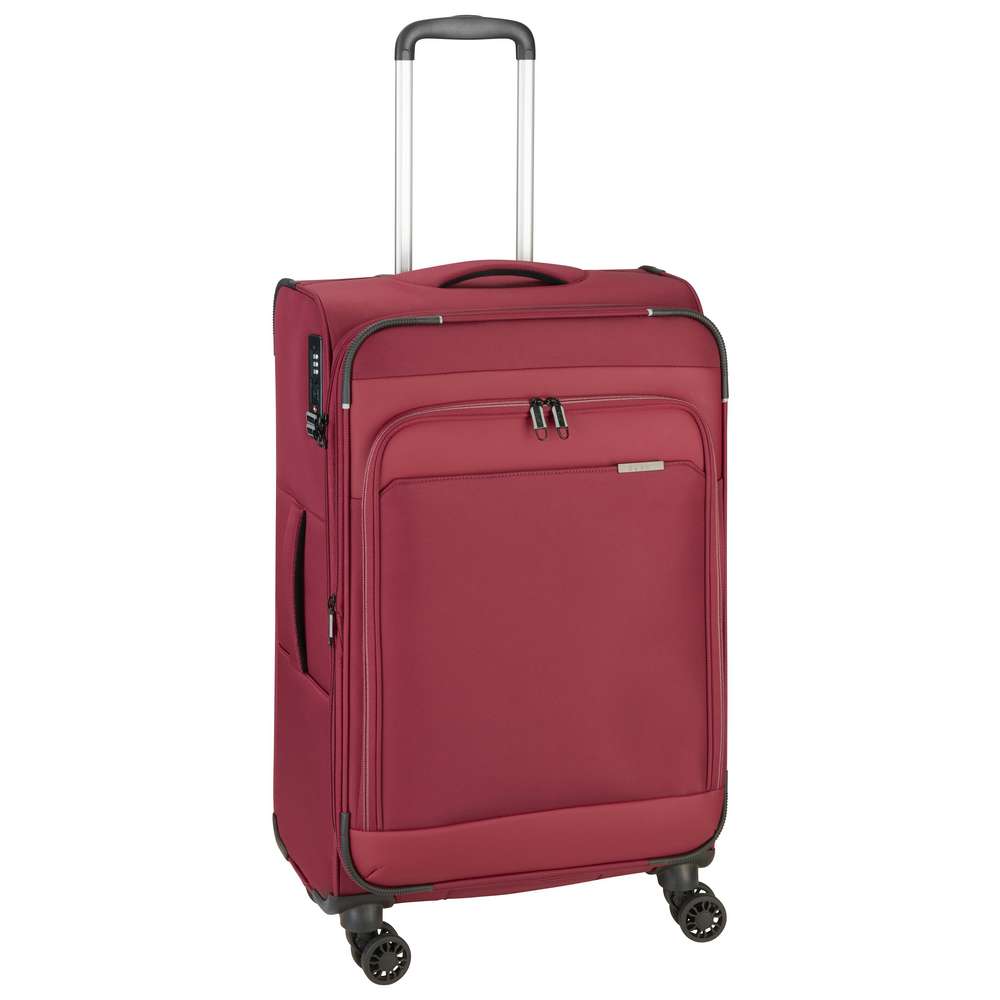 Produktabbildung d & n lederwaren Trolley Größe S, bordeaux