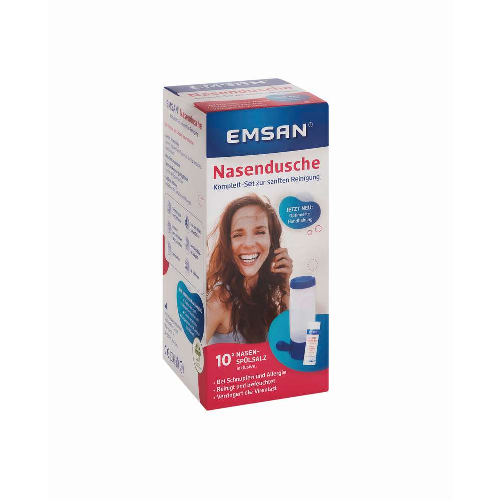 Produktabbildung Emsan  Nasendusche + Salz 10 Beutel